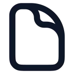 Doc Paper SVG Icon